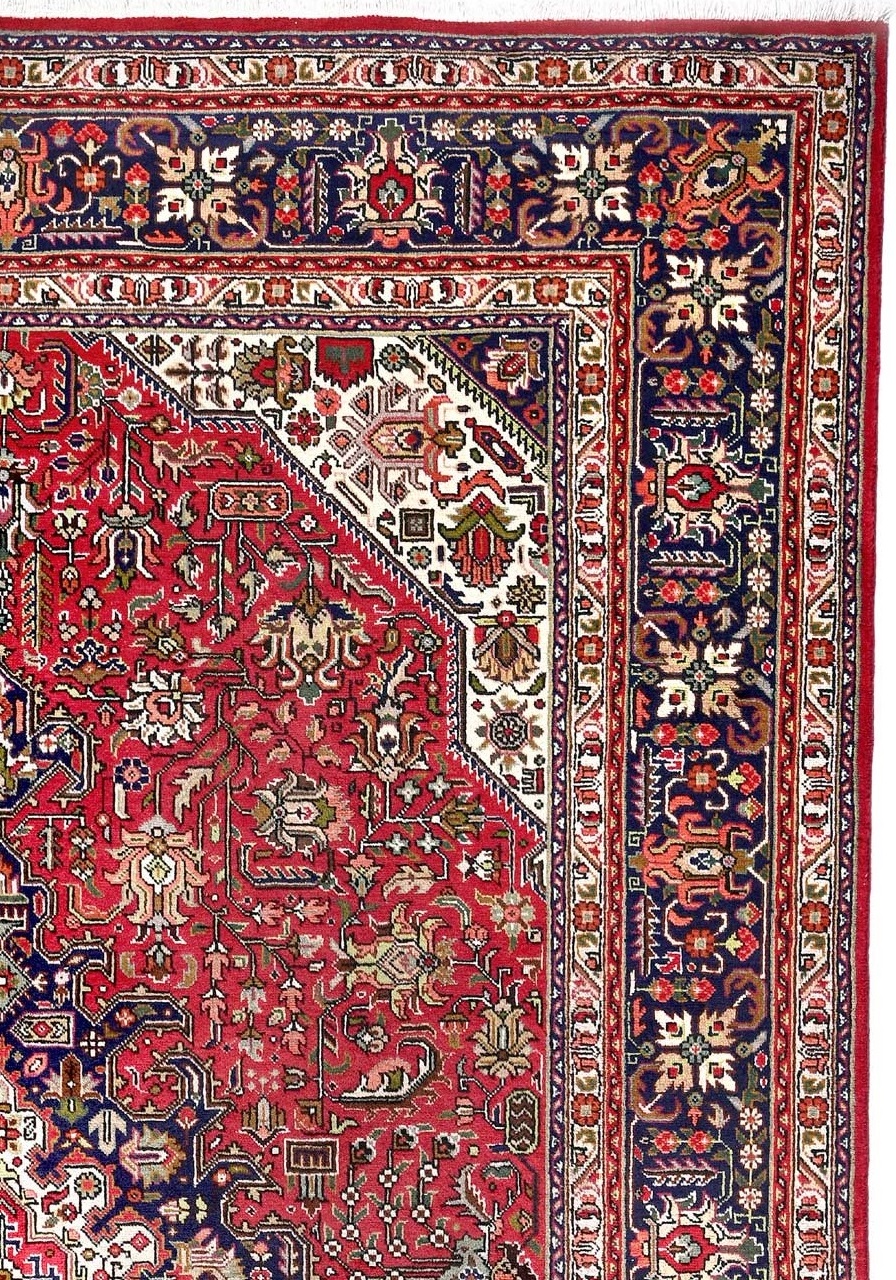 Red Tabriz Rug Persian carpet for sale 2x3m DR423 CarpetShip