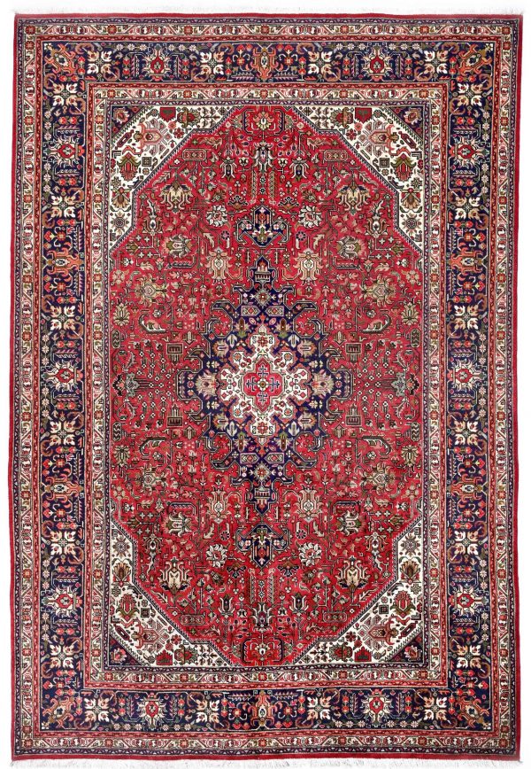 Red Tabriz Rug Persian carpet for sale 2x3m DR423 CarpetShip