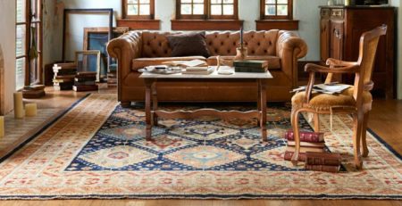 Persian carpet decorating idea