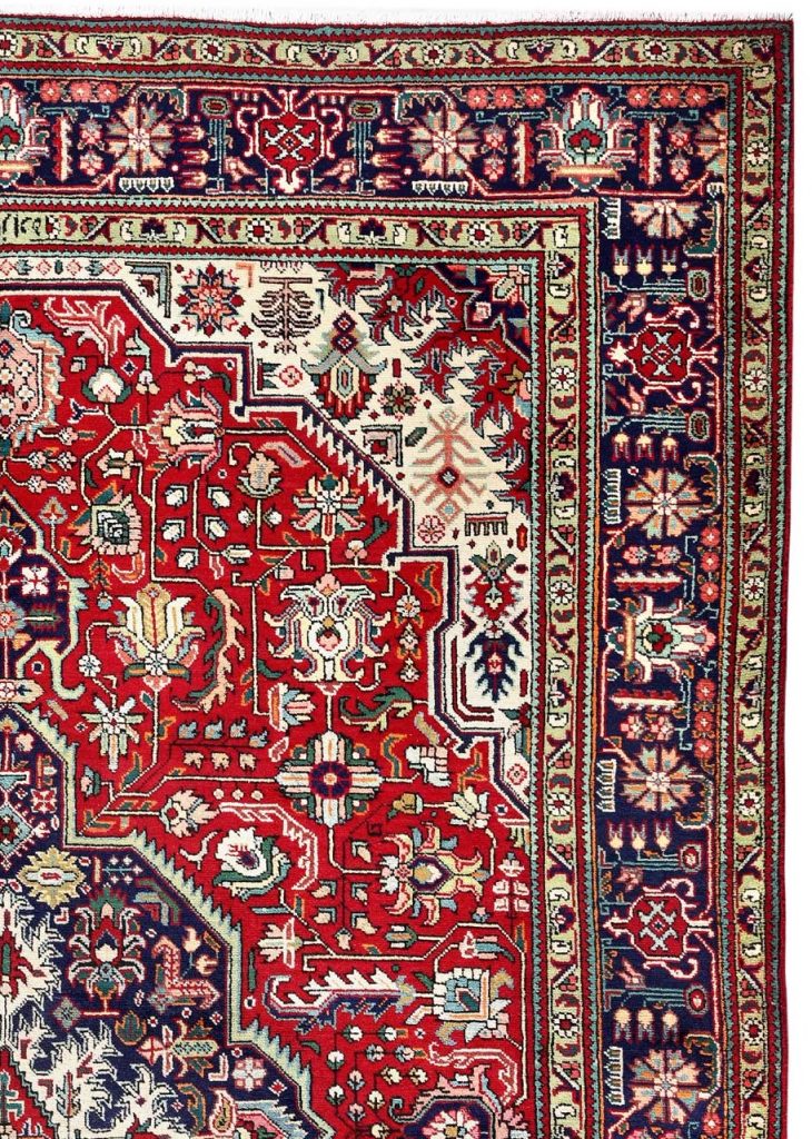 Red Tabriz Rug Persian carpet for sale 2x3m DR418 CarpetShip