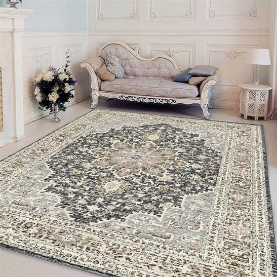 Persian carpet decorating image