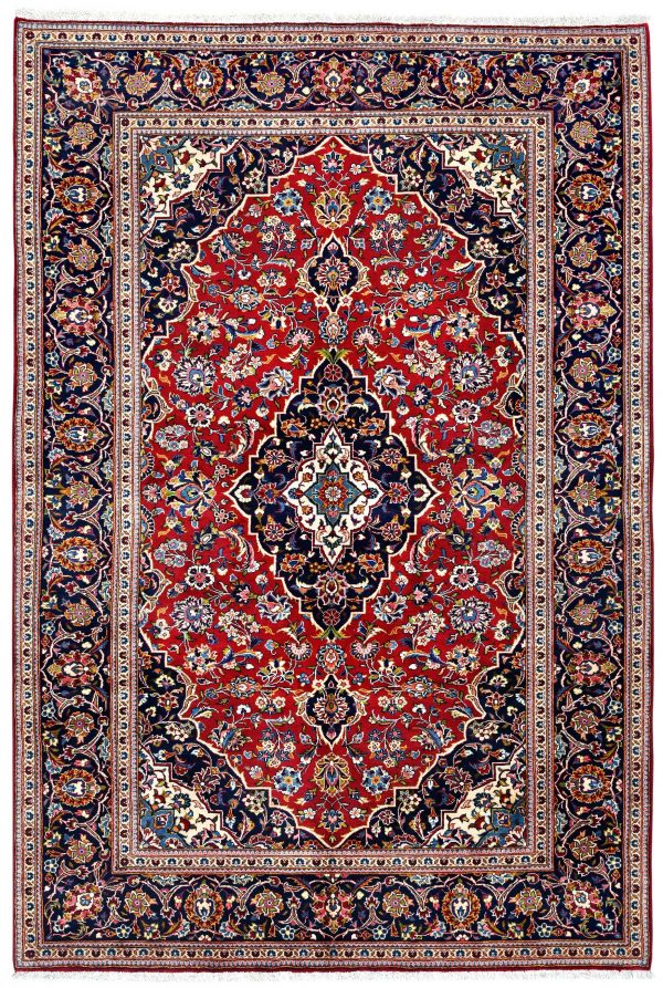 Red Kashan Rug - Persian carpet for sale - 2x3m DR414 | CarpetShip