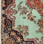 Tabriz Green Rug, Persian carpet for sale 2x3m DR408-1