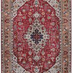Tabriz Red Rug, Ghoba Persian carpet for sale 2x3m DR404- DR405-6872