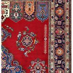 Tabriz Red Rug, Red Persian carpet for sale 2x3m DR411-6860-1