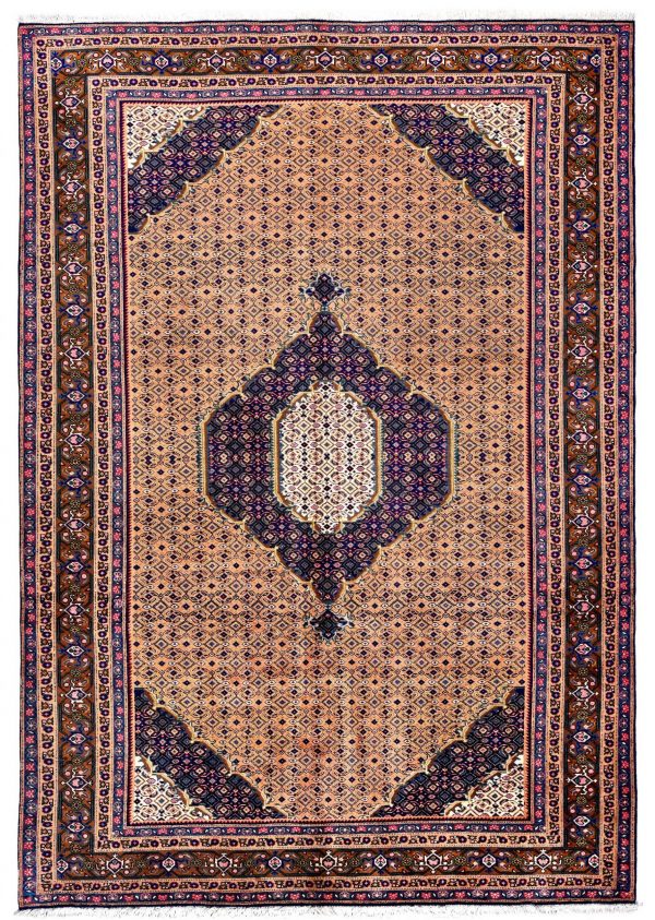 Yellow Ardabil Rug - Persian carpet for sale - 2x3m-DR422-6815