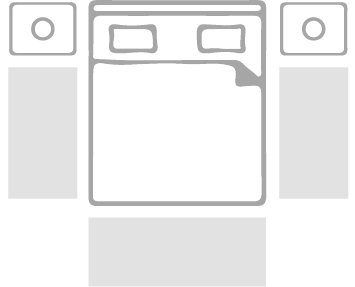 guide bedroom rug size decorating
