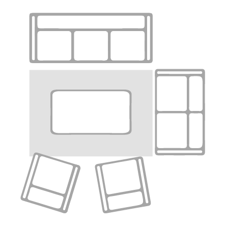 guide living room rug size decorating