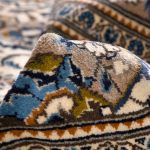 Beige Kashan Persian carpet for sale 2x3m DR231-6603