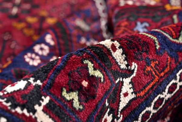 Red joschaghan Persian carpet for sale 3x4m DR352