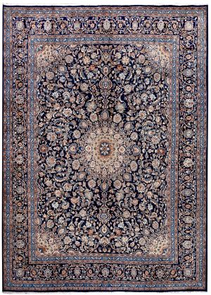 Dark Blue Kashan Persian Rug for sale 3x4m DR151-7067