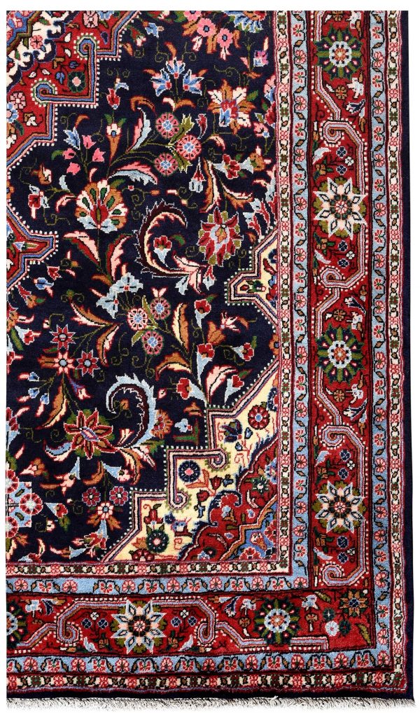 Dark blue Jozan Persian Rug, Persian carpet for sale DR315 ...