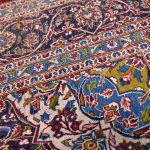 Red Kashan rug, 2.5×3.5m Persian carpet for sale DR428-7293