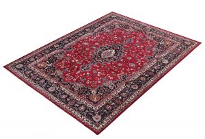 Rose Red Mashad rug large Persian carpet for sale DR145-7077