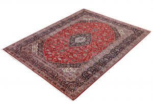 Soft Red Kashan Persian Rug for sale 2x3m DR716