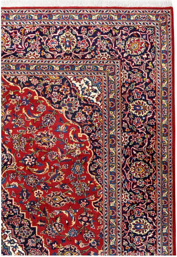 Soft Red Kashan Persian Rug for sale 2x3m DR716