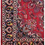 Soft Red Mashad Persian Rug for sale 2x3m DR153-6885