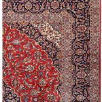 Authentic Red Persian Kashan carpet for sale DR-359-7022