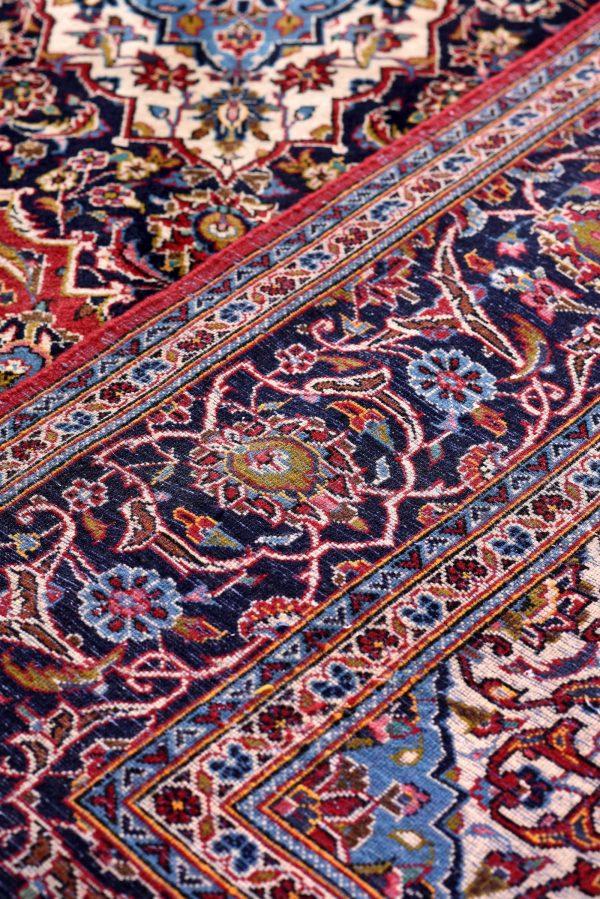 Red Kashan rug, 2x3m Persian rug for sale DR219 | CarpetShip