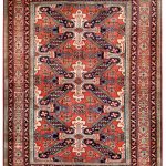Old Persian Ardabil rug for sale-DR429-7278