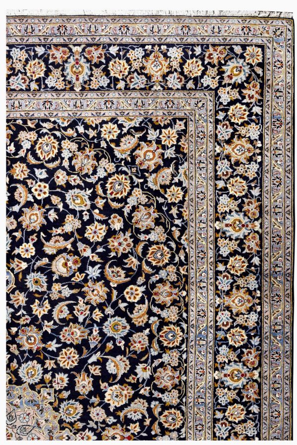 Beautiful 3x4 Persian Carpet for sale Kashan Rug DR-427-7299