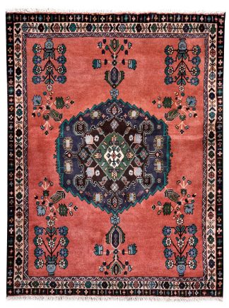 Rusty Red Small Afshar Persian Rug for sale DR4211-5177