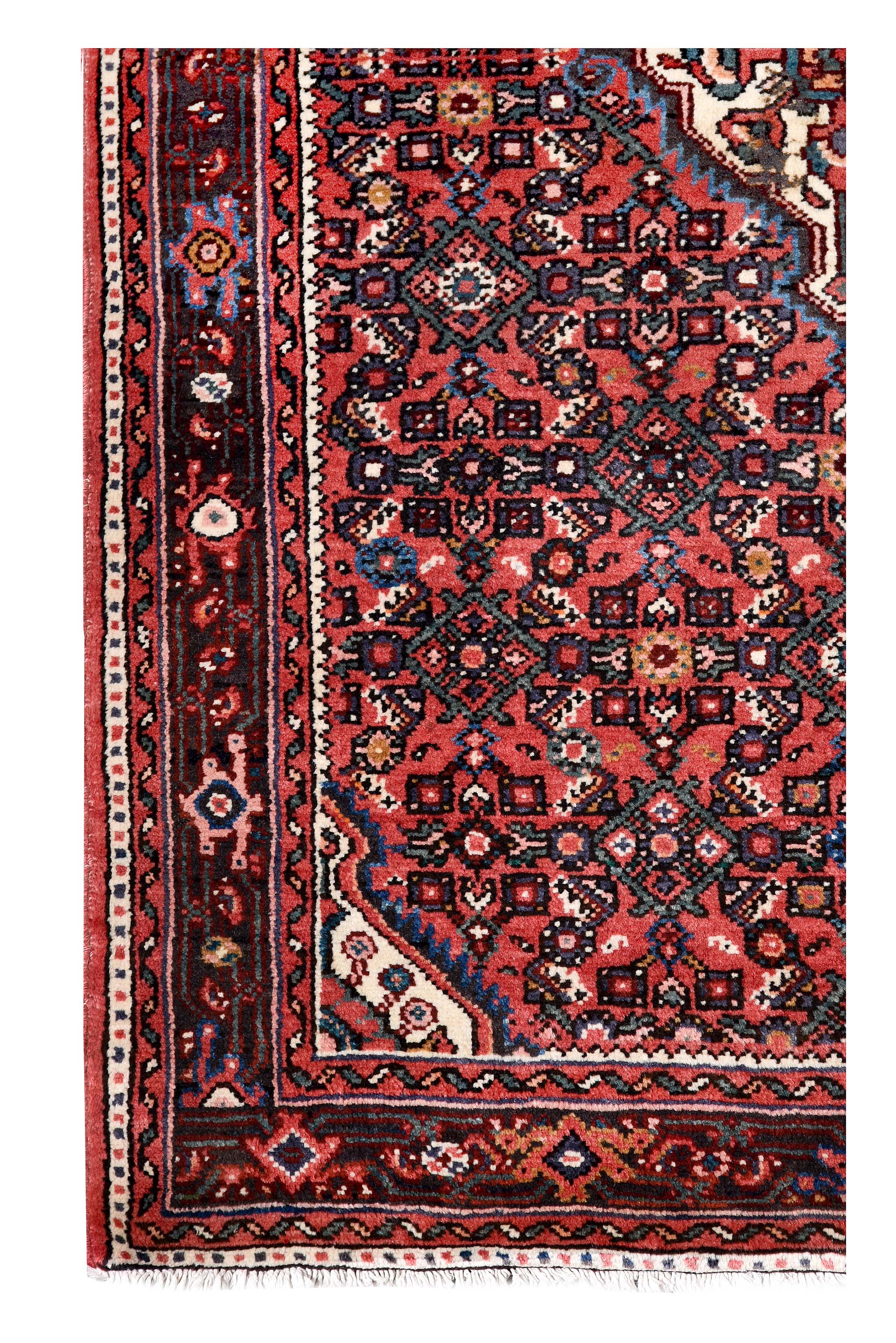 Small Handmade Persian Rug for sale Hoseinabad 1x1.5m rug DR472 CarpetShip