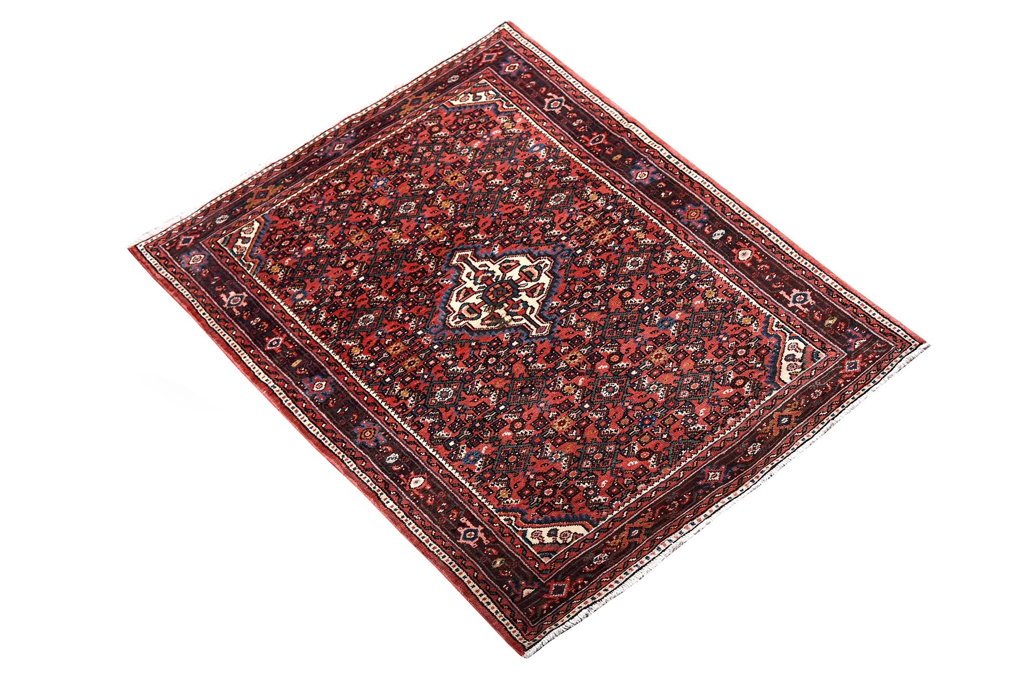 Small Handmade Persian Rug for sale Hoseinabad 1x1.5m rug DR472