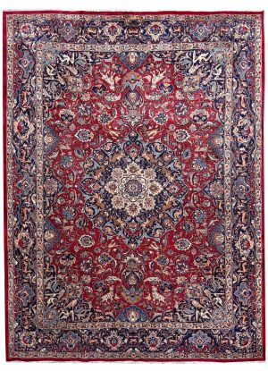 Antique Hand-knotted Mashad carpet for sale DR192-5362