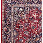 Antique Hand-knotted Mashad carpet for sale DR192-5363