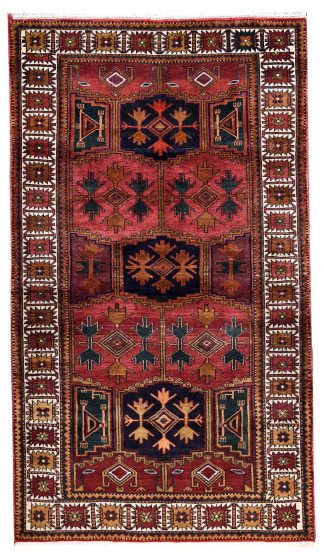 Hand knotted Korramabad Rug-Lori Rug-DR440-5276