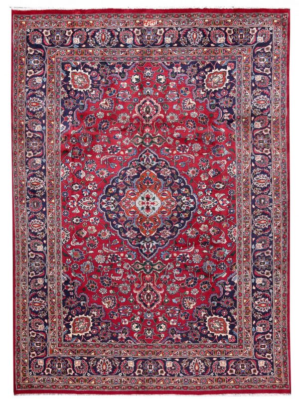 Red Hand knotted Mashad Carpet for Sale DR138-5364