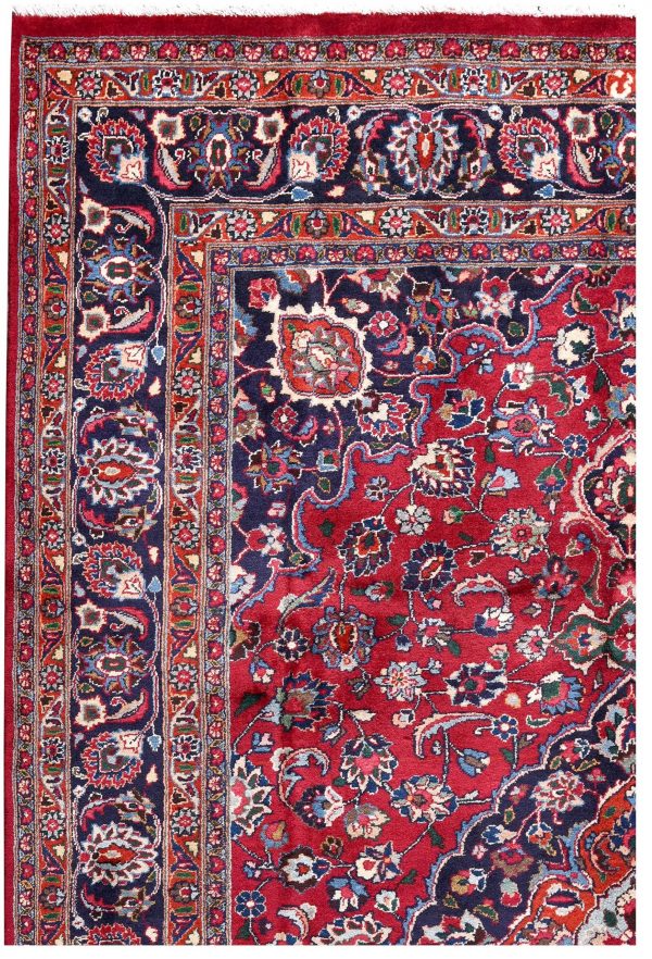 Red Hand knotted Mashad Carpet for Sale DR138-5366