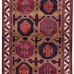 Tribal Hand-knotted Lori Rug, Khoramabad Rug-DR441-5271