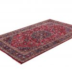 2x3m Hand-knotted Red Mashad Carpet for sale DR453-454-5378