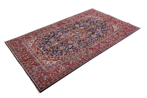 Small Handmade Persian Carpet Ardakan Rug DR458-5490