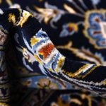 Kashan carpet, Blue Shah Abbasi Design DR449 5654