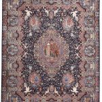 Persian carpet, 80 Years Old Persian Rug for Sale DR473 5679