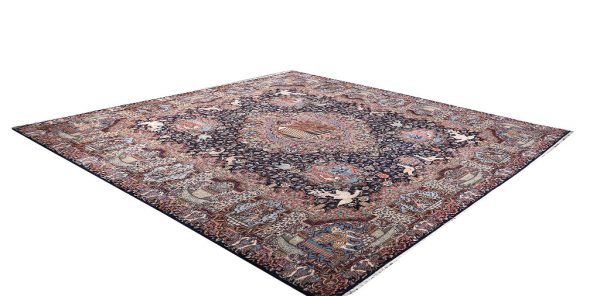 Persian carpet, 80 Years Old Persian Rug for Sale DR473 5683