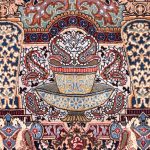 Persian carpet, 80 Years Old Persian Rug for Sale DR473 5697