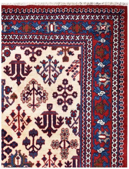 Cream Rug, handmade Josheghan rug for sale DR381 q