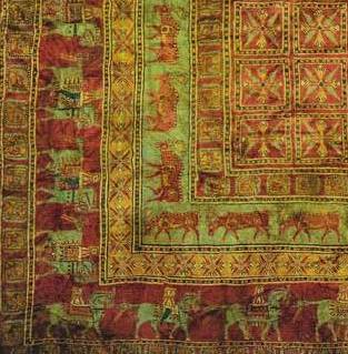 2500-year-old Pazyryk Persian Carpet