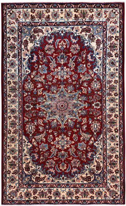 Isfahan Carpet, 60 Years old Shah Abbasi Persian Carpet DR328 0427a