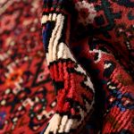 Hosseinabad Rug, Small Persian Red Carpet DR494 0466