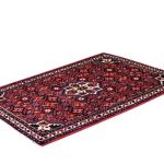 Hosseinabad Rug, Small Persian Red Carpet DR494 0481a
