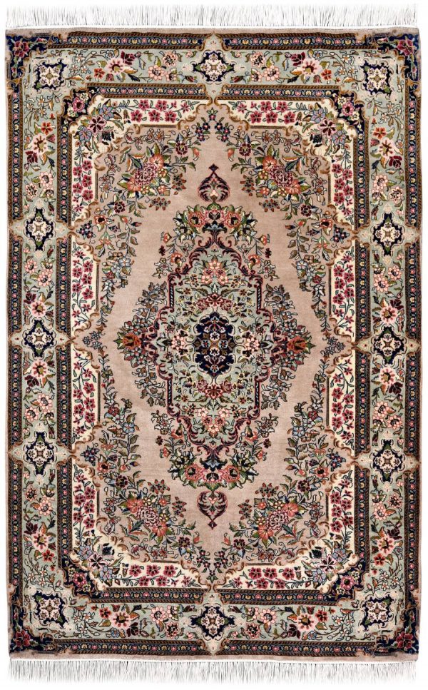 Grey Oriental Carpet, Sarouk Persian Oriental Rug DR518 0554