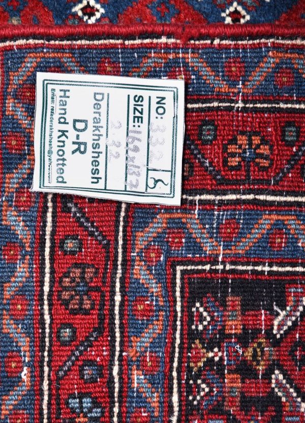 Kurdish Oriental Carpet, Red Oriental Rug DR332 0508