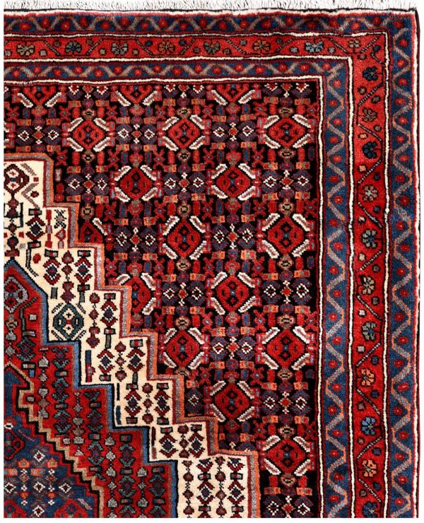 Kurdish Oriental Carpet, Red Oriental Rug DR3320521
