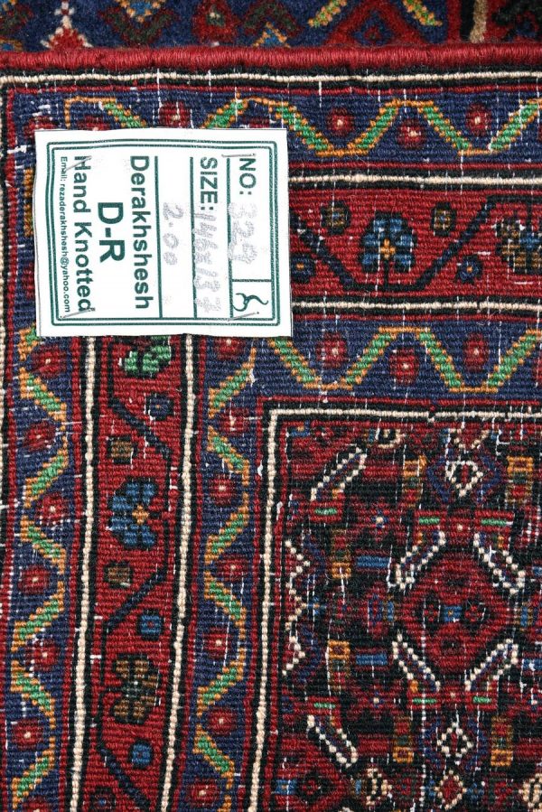 Kurdish Oriental Rug, Oriental Red Carpet DR329 0536