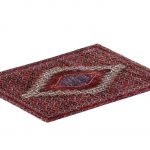 Kurdish Oriental Rug, Oriental Red Carpet DR329